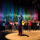 Baritone Jorell Williams and Vy Higginsen’s Sing Harlem Choir in an “Upright” performance as part of Park Avenue Armory’s presentation of The Let Go, an immersive performance and installation by Nick Cave